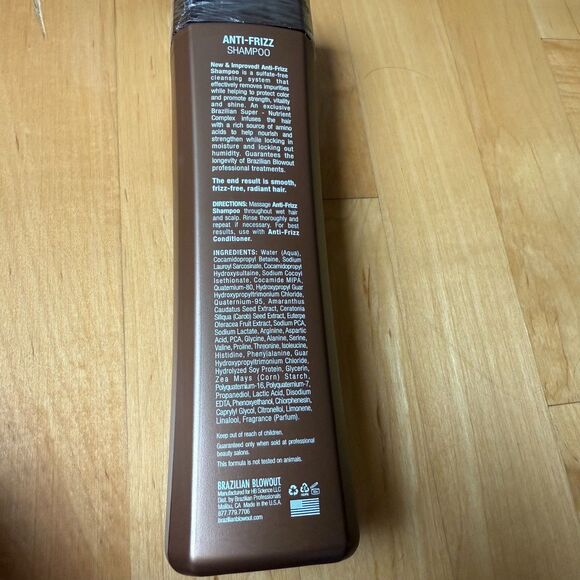 Brazilian Blowout Anti-Frizz Shampoo, Conditioner, and Ionic Bonding Spray - Picture 5 of 5